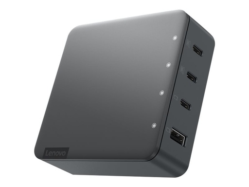 [G0A6130WEU] Lenovo Go - Netzteil - 130 Watt - 5 A - 4 Ausgabeanschlussstellen (3 x USB-C, USB)