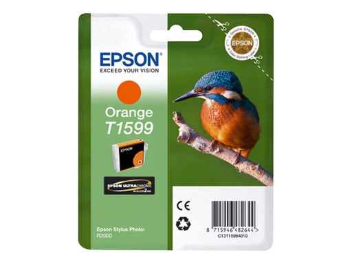 [C13T15994010] Epson T1599 - 17 ml - orange - original - Blisterverpackung