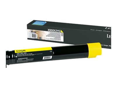 [X950X2YG] Lexmark Besonders hohe Ergiebigkeit - Gelb