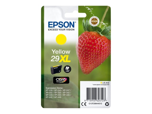 [C13T29944012] Epson 29XL - 6.4 ml - XL - Gelb - original