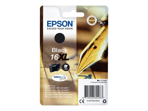[C13T16314012] Epson 16XL - 12.9 ml - XL - Schwarz - original