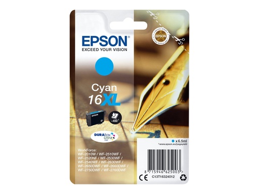 [C13T16324012] Epson 16XL - 6.5 ml - XL - Cyan - original
