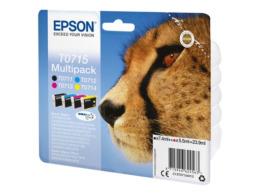 [C13T07154012] Epson T0715 Multipack - 4er-Pack - 23.9 ml