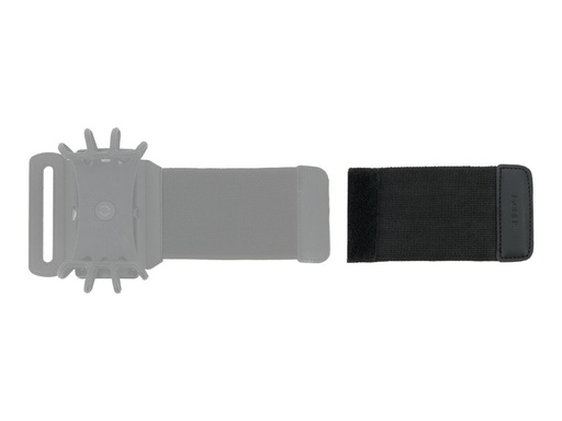 [001354] Mobilis Armbanderweiterung für Armband - elastisch, 140 x 75 mm - Schwarz (Packung mit 10)
