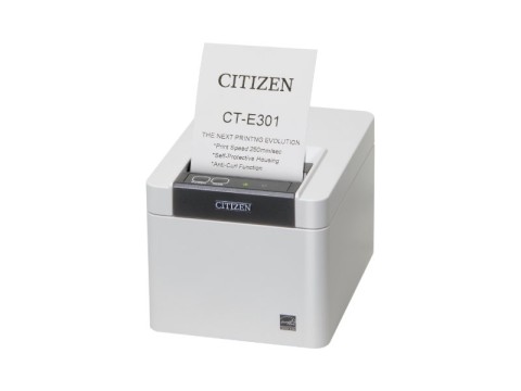 [CTE301X3EWX] Citizen CT-E301 USB RS232 Ethernet 8 Punkte/mm - POS-Drucker - Thermotransferdruck