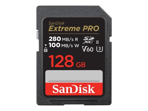 [SDSDXEP-128G-GN4IN] SanDisk Extreme Pro - Flash-Speicherkarte - 128 GB