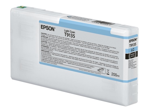 [C13T913500] Epson T9135 - 200 ml - hell Cyan - original