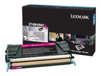 [X748H2MG] Lexmark Hohe Ergiebigkeit - Magenta - original