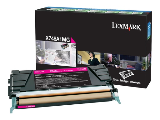 [X746A1MG] Lexmark Magenta - original - Tonerpatrone LCCP