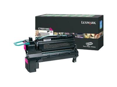 [C792X1MG] Lexmark Besonders hohe Ergiebigkeit - Magenta