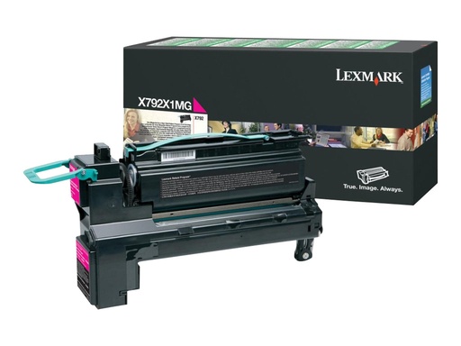 [X792X1MG] Lexmark Besonders hohe Ergiebigkeit - Magenta
