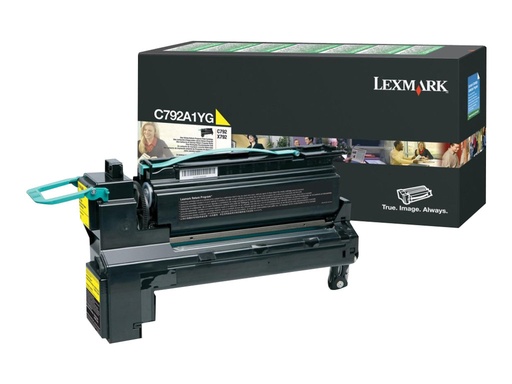 [C792A1YG] Lexmark Gelb - original - Tonerpatrone LCCP