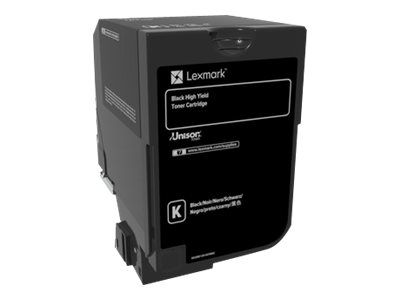 [74C0H10] Lexmark Hohe Ergiebigkeit - Schwarz - original