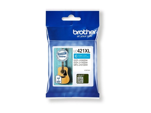 [LC421XLC] Brother LC421XLC - Hohe Ergiebigkeit - Cyan