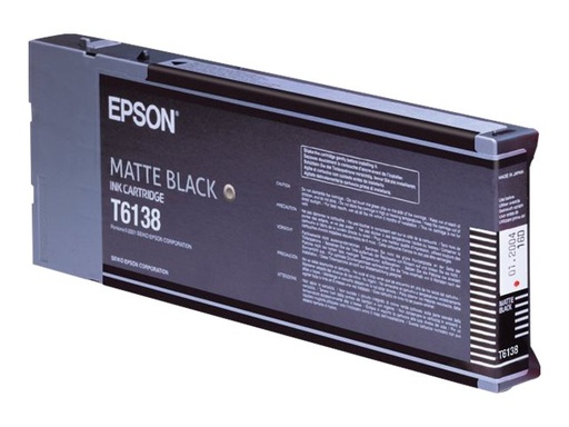 [C13T613800] Epson T6138 - 110 ml - mattschwarz - original