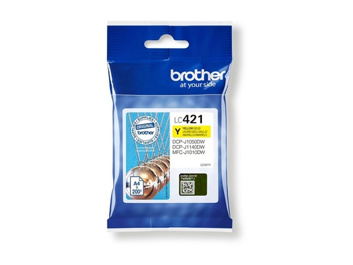 [LC421Y] Brother LC421Y - Gelb - original - Tintenpatrone