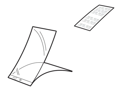 [CSRE001] Brother CS-RE001 - Trägerbogen für Quittungen