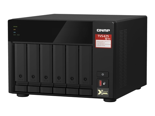 [TVS-675-8G] QNAP TVS-675 - NAS-Server - 6 Schächte - SATA