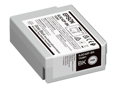 [C13T52M140] Epson SJIC42P-BK - 50 ml - Schwarz - original - Tintenpatrone - für ColorWorks CW-C4000E (BK)