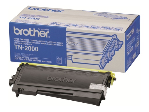 [TN2000] Brother TN2000 - Schwarz - original - Tonerpatrone