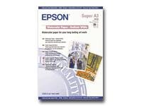 [C13S041352] Epson Wasserfarbenpapier - Radiant White - A3 plus (329 x 423 mm)