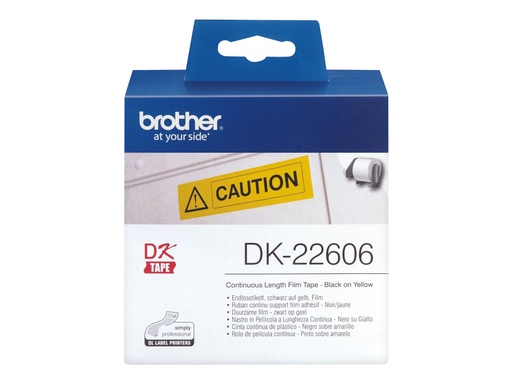[DK22606] Brother DK-22606 - Gelb - Rolle (6,2 cm x 15,2