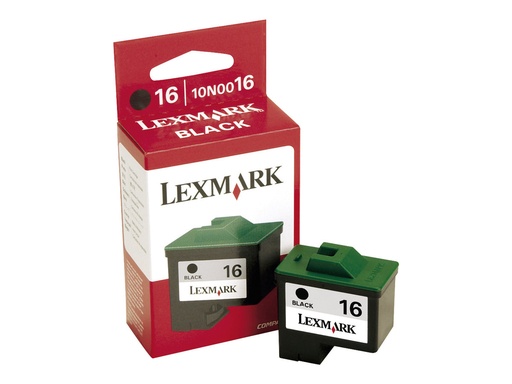 [10N0016E] Lexmark Cartridge No. 16 - Schwarz - original
