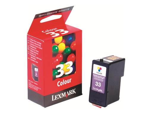 [18CX033E] Lexmark Cartridge No. 33 - Tintenpatrone Original - Cyan, Magenta - 11,5 ml