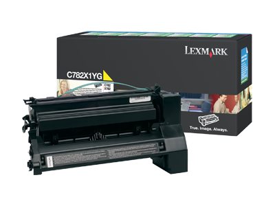 [C782X1YG] Lexmark Besonders hohe Ergiebigkeit - Gelb