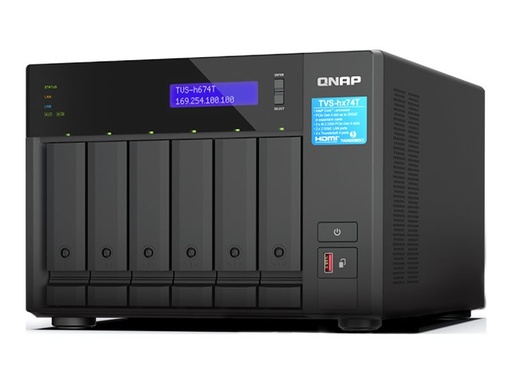 [TVS-H674T-I5-32G] QNAP TVS-H674T - NAS-Server - 6 Schächte - SATA