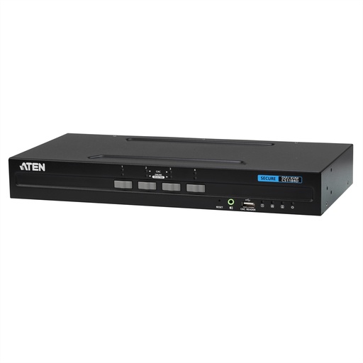 [CS1184D-AT-G] ATEN CS1184D Tastatur/Video/Maus (KVM)-Switch Rack-Einbau Schwarz