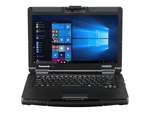 [FZ-55DZ0N1B4] Panasonic Toughbook 55 - Robust - 180°-Scharnierdesign - Intel Core i5 1145G7 / 2.6 GHz - vPro - Win 11 Pro - Intel Iris Xe Grafik - 8 GB RAM - 256 GB SSD NVMe, TCG Opal Encryption - 35.6 cm (14")