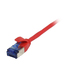 [S217347V2] Synergy 21 Kabel Patch-RJ45 U/FTP 500Mhz CAT6*rot* slimline rund d - Kabel - Netzwerk
