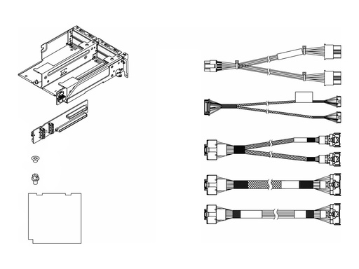 [4XH7A85888] Lenovo Server-Riser-Kit