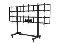 [DS-C555-3X2] Peerless AV Portable Video Wall DS-C555-3X2 - Wagen - für 3x2 Videowand - Schwarz, Pulverbeschichtung - Bildschirmgröße: 116.8-139.7 cm (46"-55")