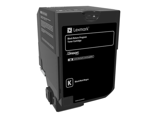 [74C20K0] Lexmark Schwarz - original - Tonerpatrone LCCP