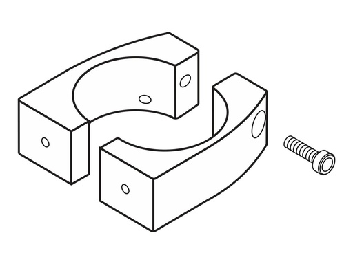 [60-423-003] Ergotron split pole Mount bracket Split 60-423-003 - Zubehör TFT/LCD-TV