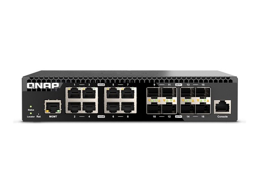 [QSW-M3216R-8S8T] QNAP QSW-M3216R-8S8T - Switch - managed - 8 x