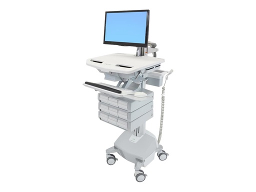 [SV44-1292-C] Ergotron Cart with LCD Arm, LiFe Powered, 9 Drawers - Wagen (nur Laden)