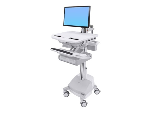 [SV44-12A1-C] Ergotron Cart with LCD Arm, SLA Powered, 2 Drawers - Wagen (nur Laden)