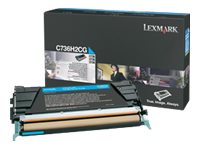 [C736H2CG] Lexmark Hohe Ergiebigkeit - Cyan - original