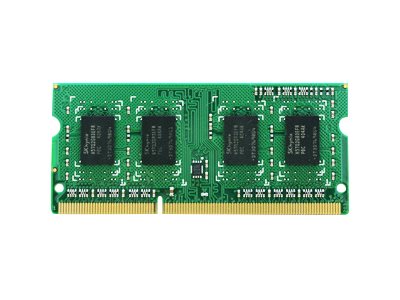 [D3NS1866L-4G] Synology D3NS1866L-4G - 4 GB - 1 x 4 GB - DDR3L - 1866 MHz - 204-pin SO-DIMM - Grün