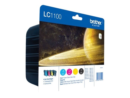 [LC1100VALBP] Brother LC1100 Value Pack - 4er-Pack - Schwarz
