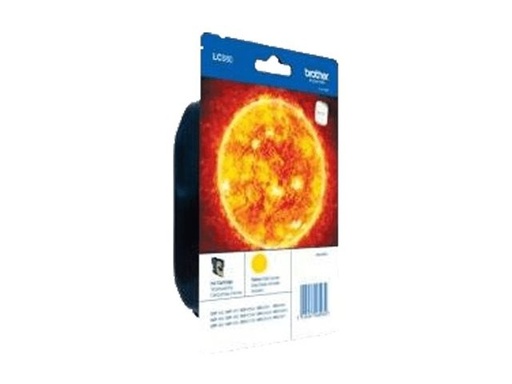 [LC980YBP] Brother LC980YBP - Gelb - original - Blisterverpackung