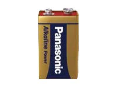 [6LR61APB/1BP] Panasonic Alkaline Power 6LR61APB/1BP - Batterie 9V