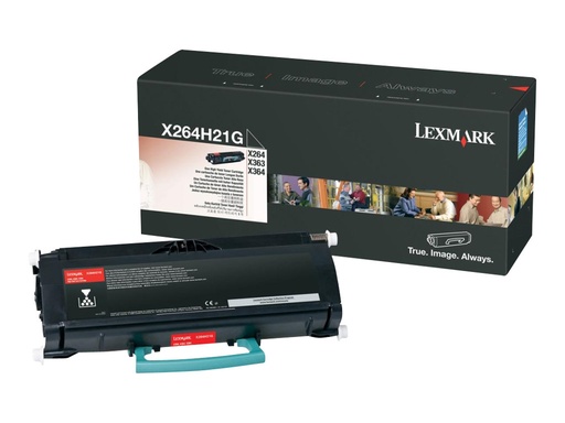 [X264H21G] Lexmark Hohe Ergiebigkeit - Schwarz - original