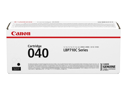 [0460C001] Canon 040 - Schwarz - original - Tonerpatrone
