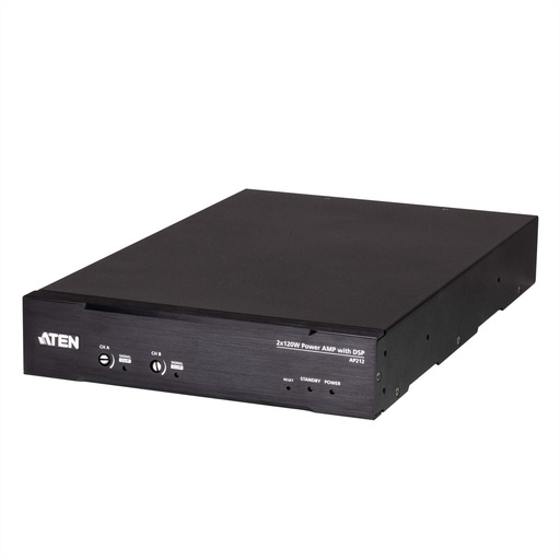 [AP212-AT-G] ATEN AP212 2 x 120W Leistungsverstärker mit DSP - KVM-Umschalter - RS-232