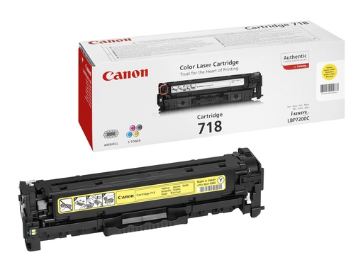 [2659B002] Canon 718 Yellow - Gelb - original - Tonerpatrone