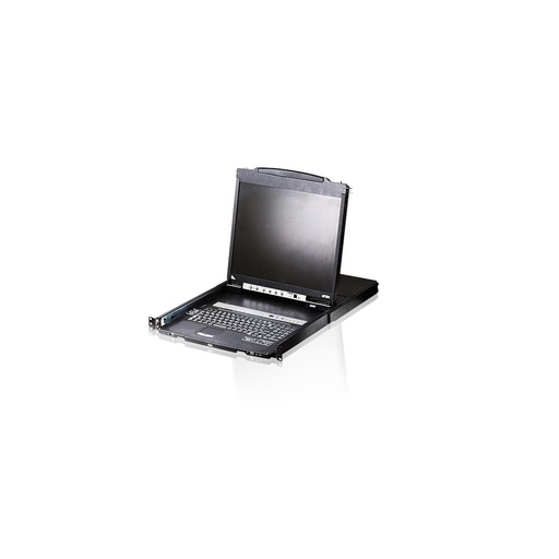 [CL5808N] ATEN CL5808N D LCD KVM Switch USB-PS/2 VGA 8 Port - KVM-Konsole
